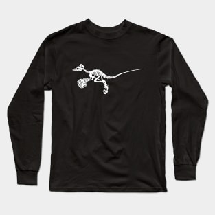 Noir skeleton Lizard Long Sleeve T-Shirt